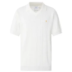 Sale FARAH Woodford Logo Knitted Polo Shirt