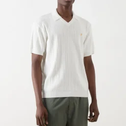 Sale FARAH Woodford Logo Knitted Polo Shirt