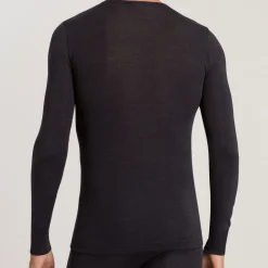 Wool-Silk Long Sleeve T-Shirt