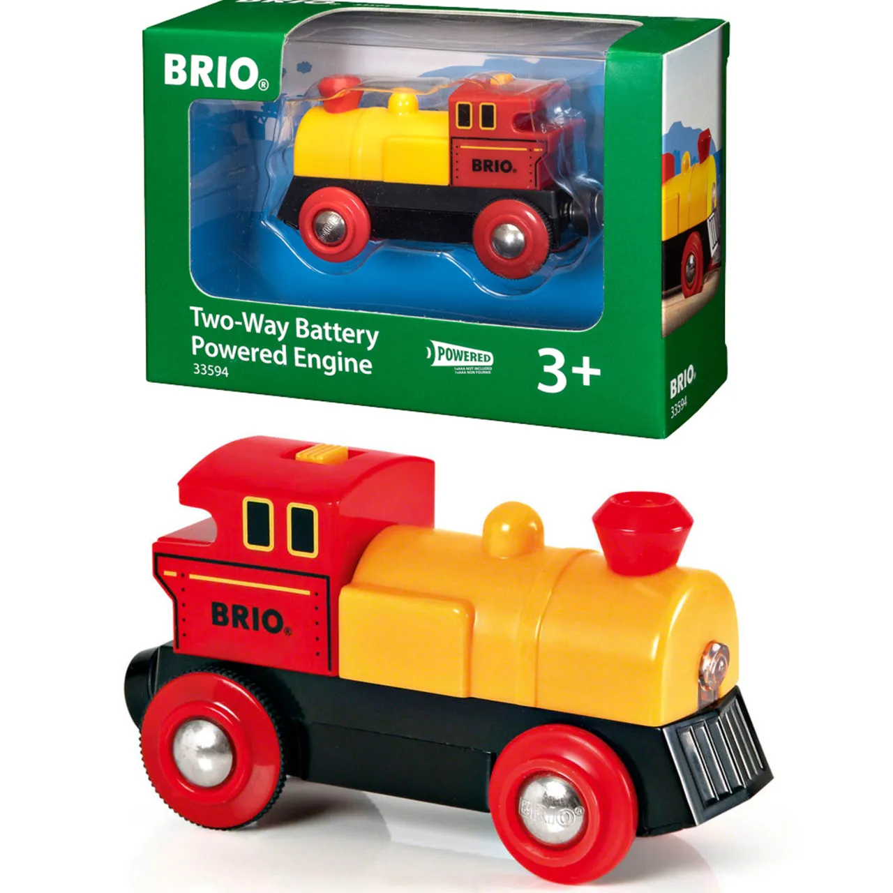 Fashion BRIO World: Two-Way Battery Powered Engine Train