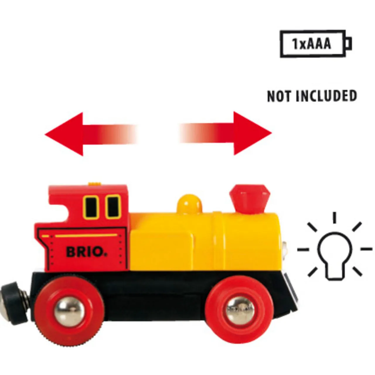 Fashion BRIO World: Two-Way Battery Powered Engine Train