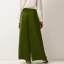 Discount JIGSAW Wrap Palazzo Wide Leg Trousers