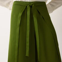 Discount JIGSAW Wrap Palazzo Wide Leg Trousers