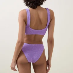 Discount HUNZA G Xandra Square Neck Bikini Set