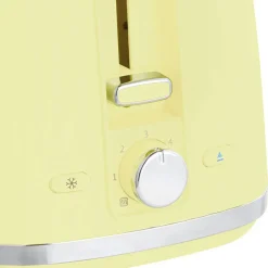 Yellow Eden 2 Slice Toaster