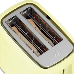 Yellow Eden 2 Slice Toaster
