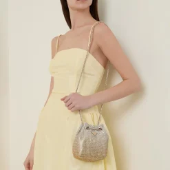 Zalina Embellished Pouch Bag