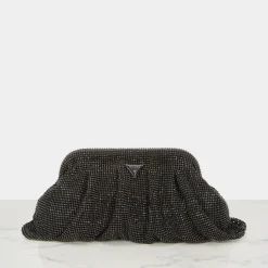 Outlet GUESS Zaline Mesh Rhinestone Clutch