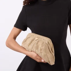 Hot GUESS Zaline Mesh Rhinestone Clutch