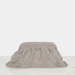 Zaline Mesh Rhinestone Clutch