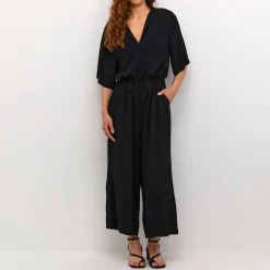 Zaya Tie-Fastening Jumpsuit
