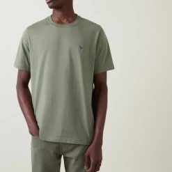 Discount PS PAUL SMITH Zebra-Embroidered T-Shirt