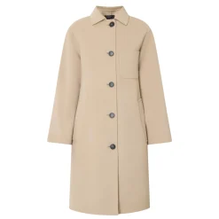 Zenone Single-Breasted Wool Coat