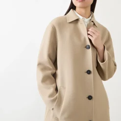 Zenone Single-Breasted Wool Coat