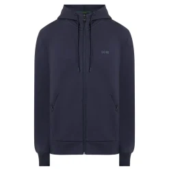 Hot BOSS Zip-Up Logo Hoodie