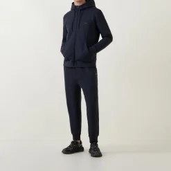 Hot BOSS Zip-Up Logo Hoodie