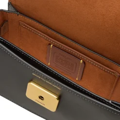 Zoe Logo Shoulder Bag