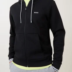Zone Logo Zip-Through Hoodie